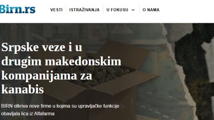 Srpske veze u kanabis miznisu